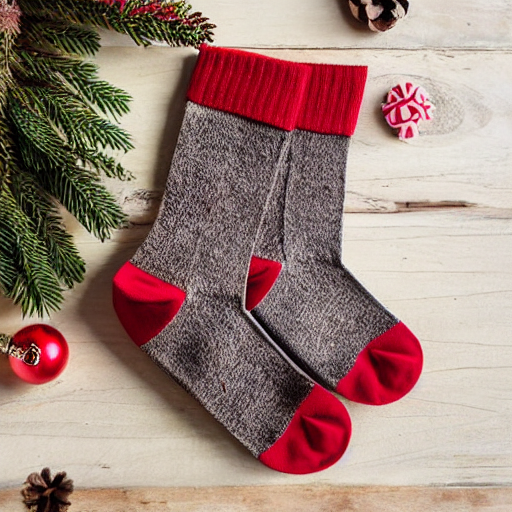 Yuletide Wool Walking Socks thumbnail 4