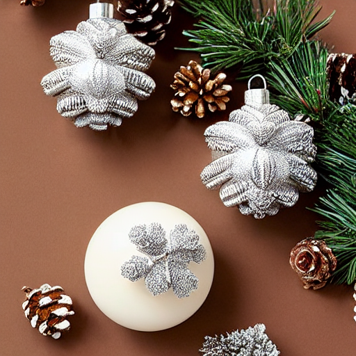 Frost-Tipped Woodland Pinecone Ornaments thumbnail 2