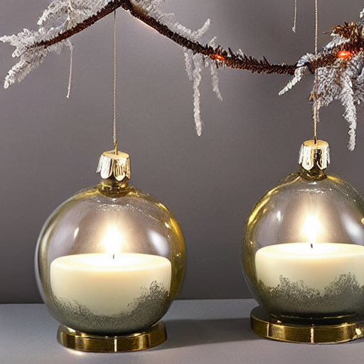 Antique Mercury Glass Finial Ornament thumbnail 2