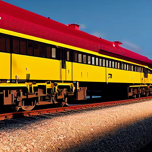 Wooden Train with Painted Carriages thumbnail 2