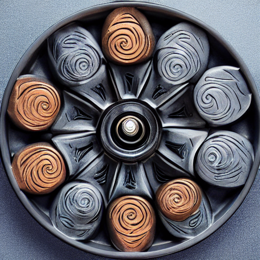 Wooden Train with Painted Carriages thumbnail 3