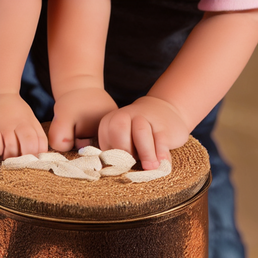 Tin Drum with Wooden Drumsticks thumbnail 4