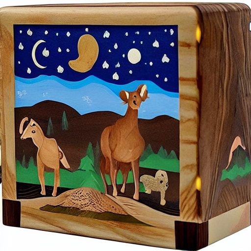 Wooden Noah’s Ark Play Set