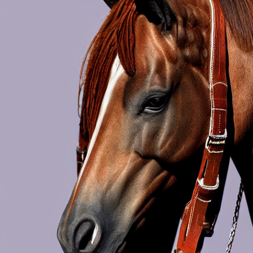 Painted Wooden Rocking Horse thumbnail 3