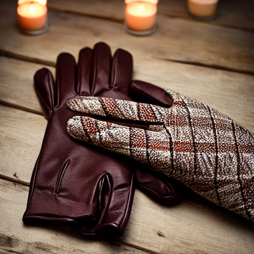 Market Day Tweed Gloves