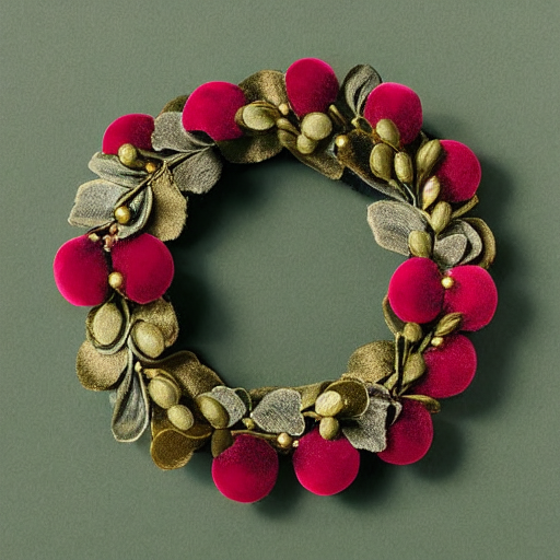 Velvet Ribbon Wreath