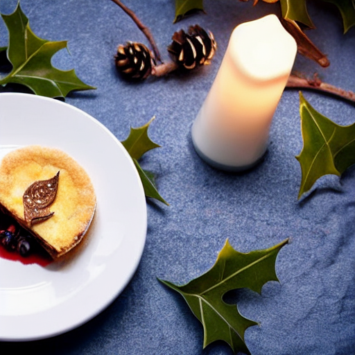 Holly-Pattern Stoneware Plates (Set of Four) thumbnail 2