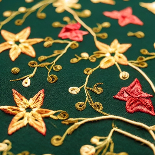 Mistletoe Embroidered Wool Jumper thumbnail 3