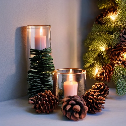 Cranberry Glass Candle Holders (Pair) thumbnail 4