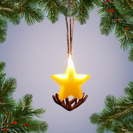 Handwoven Straw Star Ornaments thumbnail 4