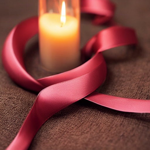 Scarlet Velvet Hair Ribbon thumbnail 2