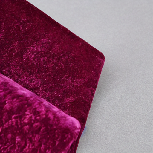 Scarlet Velvet Hair Ribbon thumbnail 3