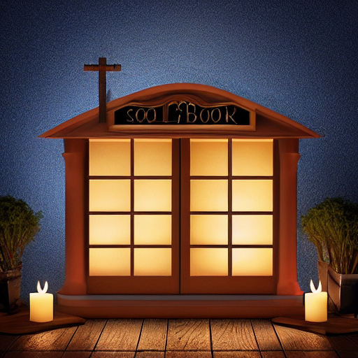 Miniature Wooden Bookshop Kit thumbnail 4