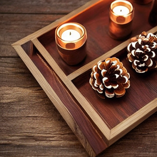 Cinnamon Bark Candle Holders thumbnail 4