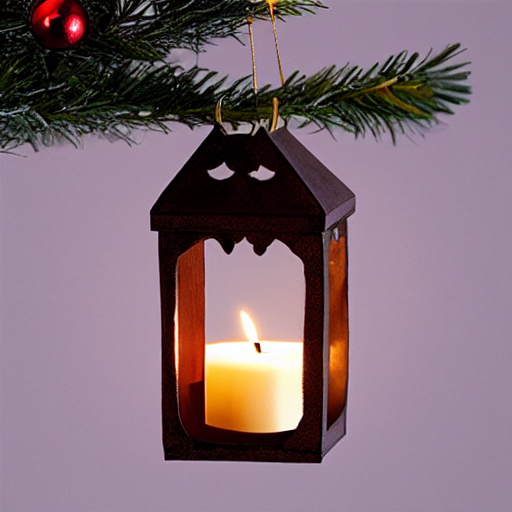 Mercury Glass Tree Ornaments thumbnail 2