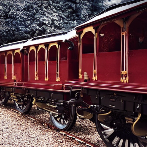 Mini Wooden Train Set thumbnail 2