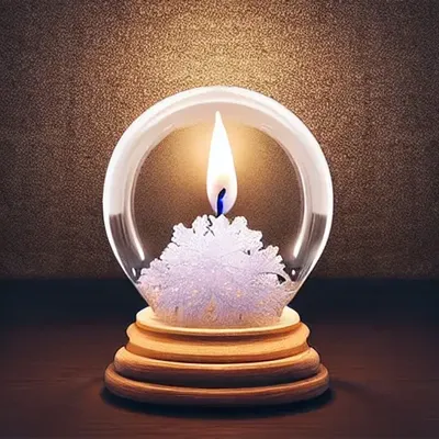 Music Box Snow Globe 1 
