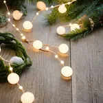 Frosted Pinecone Garland thumbnail 5