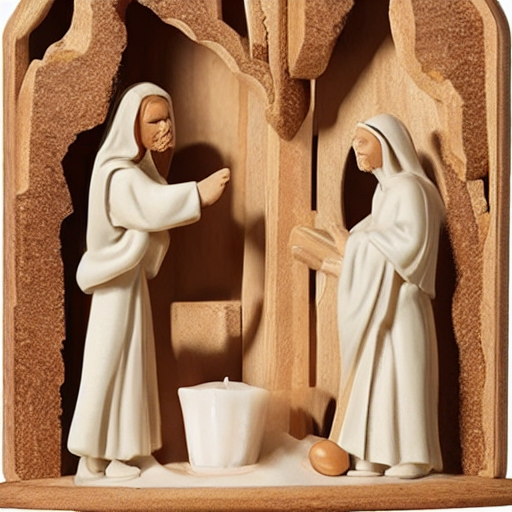 Handcrafted Nativity Scene 1 