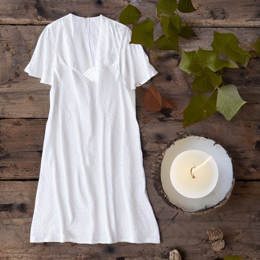 Mistletoe Print Nightdress 1 