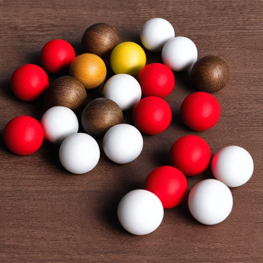 Mini Wooden Skittles Game 1 